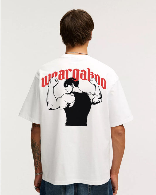 Gym Boy - Beyaz Tişört